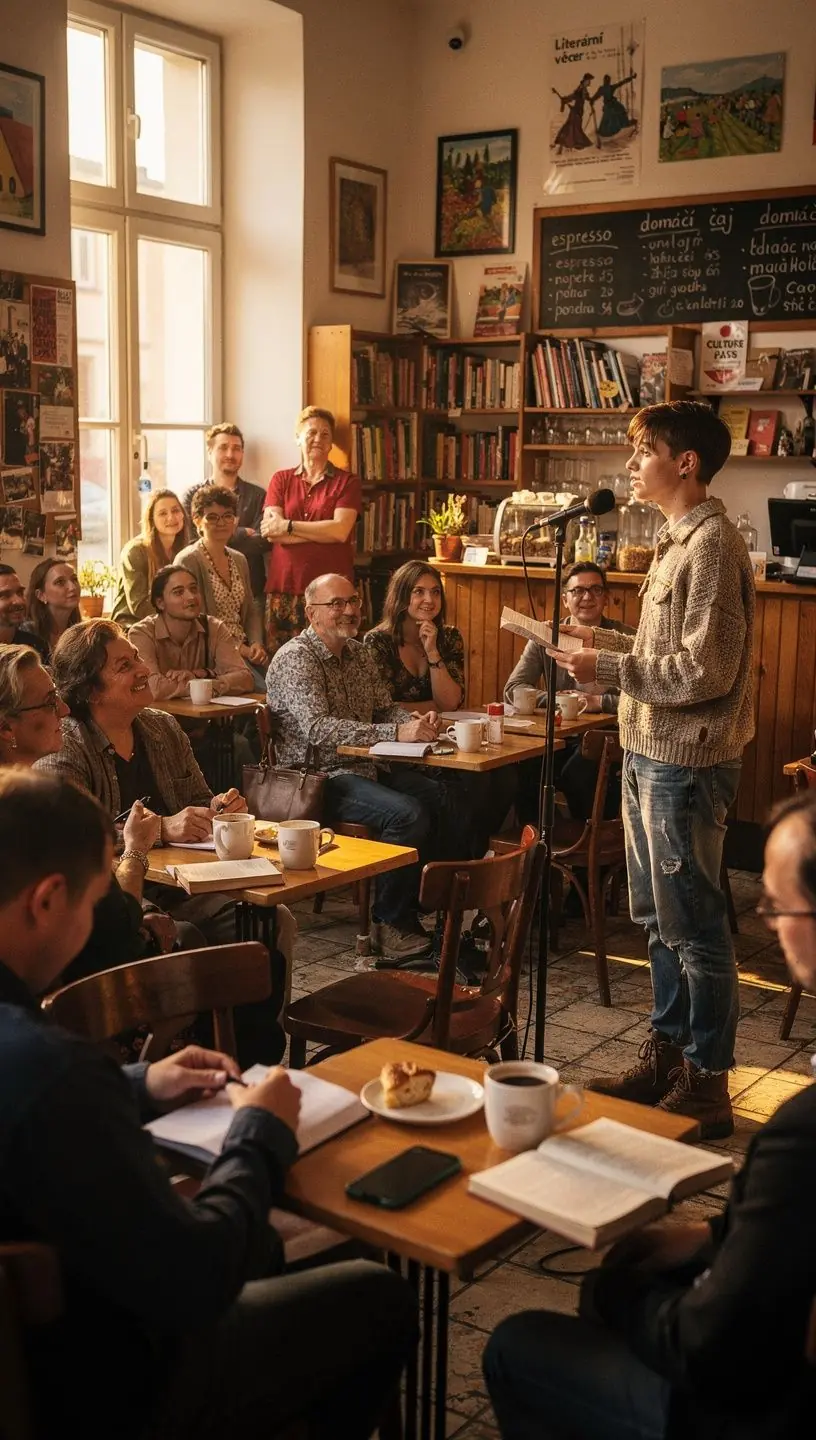 Community members engaged in shared interest activities