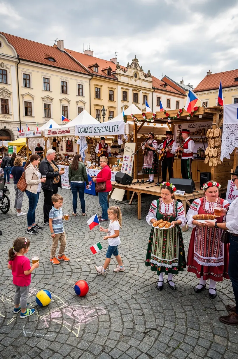 Group discussion dynamics in community events.